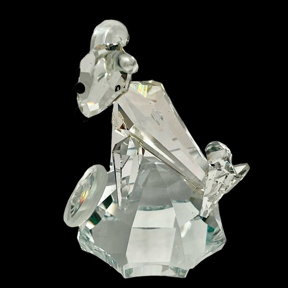 VTG Presiosa Bohemia Works Rainbow Crystal Aries Zodiac Figurine - Picture 6 of 15